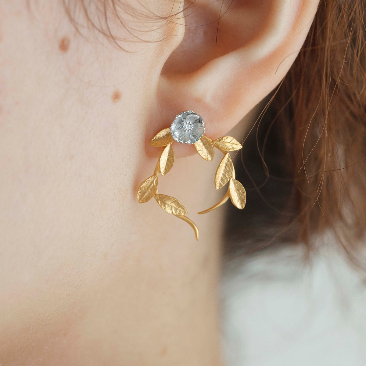 KOM- 001  Anemone 2way pierce
