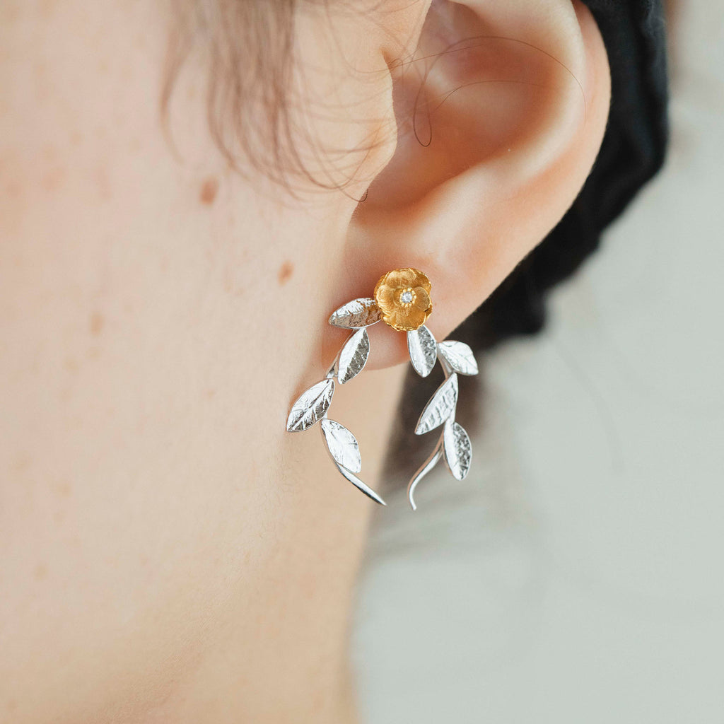 KOM- 001  Anemone 2way pierce