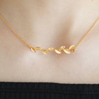 KOM- 005  Leaf Neckless